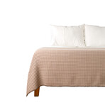 Veranova Home  Waffle Warmth Throw (Almond Frost)