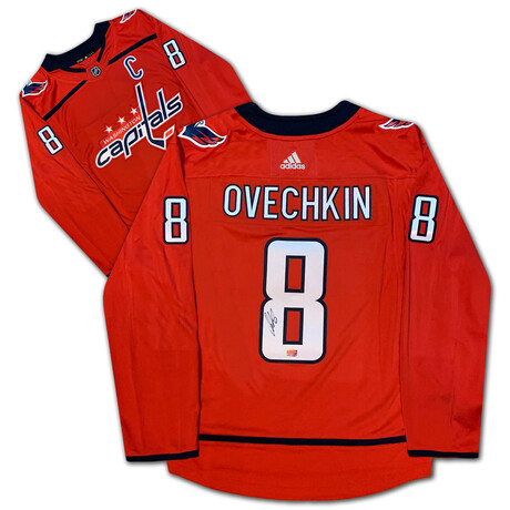 Alexander Ovechkin Signed Washington Capitals Adidas Jersey