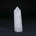 Genuine Polished Clear Quartz Point From Brazil // .9 lbs