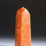 Tangerine Quartz Obelisk From Brazil // 208.5 grams