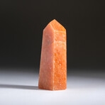 Tangerine Quartz Obelisk From Brazil // 208.5 grams