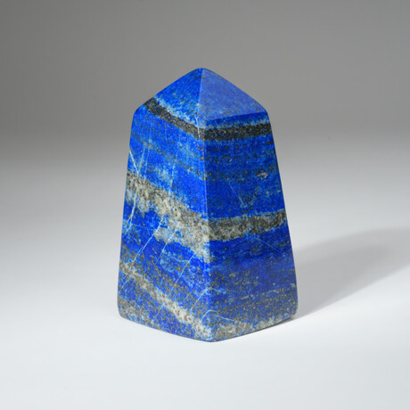 Polished Lapis Lazuli Point from Afghanistan // 381.6 grams