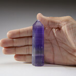 Genuine Polished Purple Fluorite Point from China // 96 grams