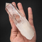 Optical Gem Quartz Crystal Point from Brazil // 361.6 grams