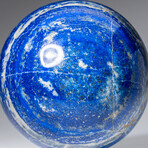 Polished Lapis Lazuli Sphere from Afghanistan // 4", 4 lbs