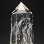 Optical Gem Quartz Crystal Point from Brazil // 361.6 grams