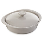 BergHOFF Leo Balance Ceramic Stoneware Casserole 9.5"// 2.4qt. With Ceramic Stoneware Cover // Moonmist