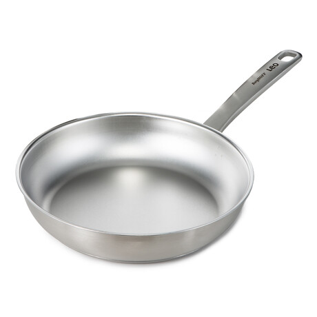 Leo Graphite Recycled 18/10 Stainless Steel Frying Pan 10"