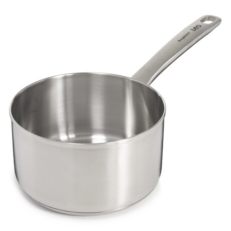 Leo Graphite Recycled 18/10 Stainless Steel Saucepan 6.25"// 1.7qt.