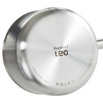 Leo Graphite Recycled 18/10 Stainless Steel Saucepan 6.25"// 1.7qt.