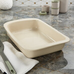 Leo Balance Stone Baking Dish 14"// 4.4qt. // Moonbeam