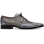 Anzio // Alligator + Calfskin Leather Oxfords Shoes // Newspaper (US: 8)