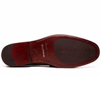 Enzo // Lizard Teju Leather Loafers // Cognac (US: 9.5)