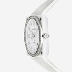 Bell & Ross Ladies White Diamond Quartz // BRS-WH-CES-LGD/SRB // Store Display