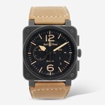 Bell & Ross Heritage Chronograph Automatic // BR0394-HERITAGE // Store Display