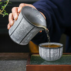 Exquisite Crackled Glaze Tea Set