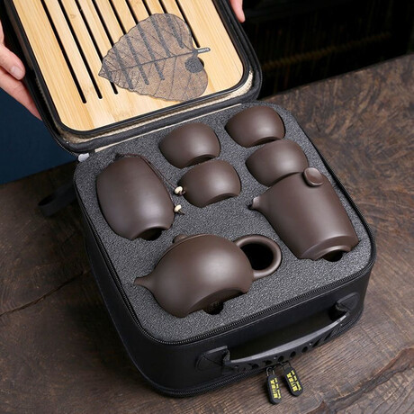 Yixing Clay Travel Tea Set