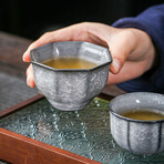 Exquisite Crackled Glaze Tea Set