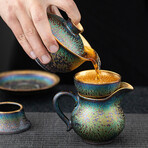 Winter Mountain 24k Gold Tea Set