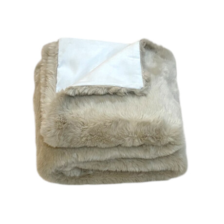 Bear Throw/Beige