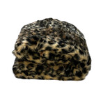 Leopard Throw/Cream Brown