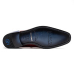 Moncalieri // Alligator Leather Oxford Shoes // Navy - Red (US: 10)