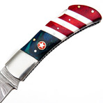 American Flag Pocket Knife