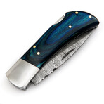 American Folding Pocket Knife // Blue Dollar