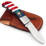 American Folding Pocket Knife // SS Blade