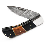 American Folding Pocket Knife // Buffalo Horn