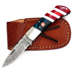 American Flag Pocket Knife