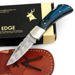 American Folding Pocket Knife // Blue Dollar