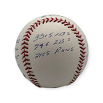 Pete Rose // Cincinnati Reds // Autographed Baseball // 14 Inscriptions