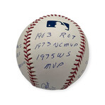 Pete Rose // Cincinnati Reds // Autographed Baseball // 14 Inscriptions