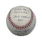 Pete Rose // Cincinnati Reds // Autographed Baseball // 14 Inscriptions