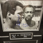 Muhammad Ali & Ken Norton // Autographed Photograph + Framed