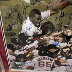 2004 Boston Red Sox // Autographed Photograph + Framed // 22 Signatures