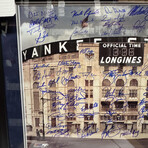 1923-2008 Yankee Stadium Tribute // Autographed Photograph + Framed // 75 Signatures