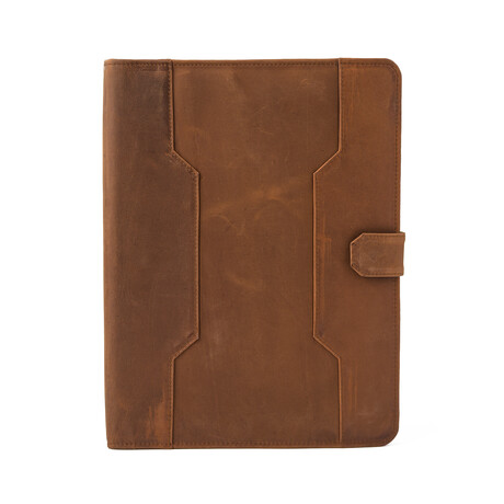 Leather Portfolio 13" // Saddle Brown