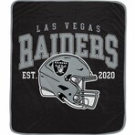 Vintage Arch Block Blanket // Las Vegas Raiders