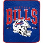 Vintage Arch Block Blanket // Buffalo Bills