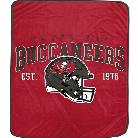 Vintage Arch Block Blanket // Tampa Bay Bucs (Tampa Bay Bucs)
