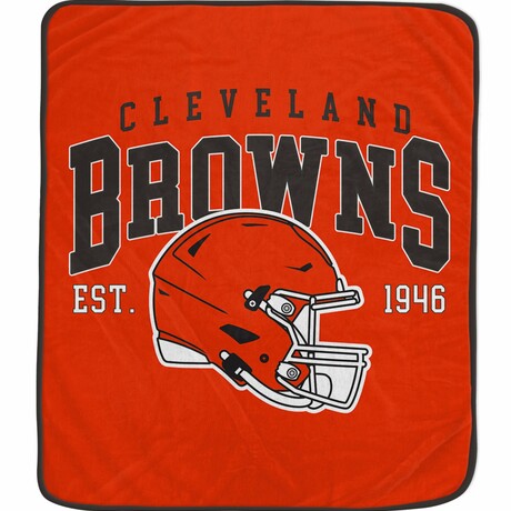 Vintage Arch Block Blanket // Cleveland Browns