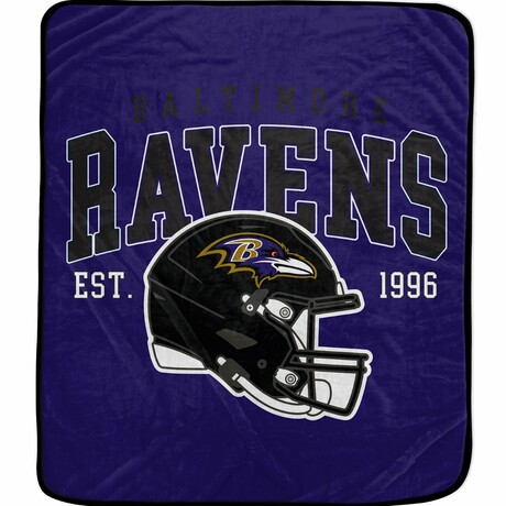 Vintage Arch Block Blanket // Baltimore Ravens