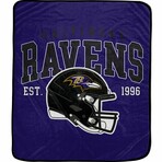 Vintage Arch Block Blanket // Baltimore Ravens