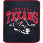 Vintage Arch Block Blanket // Houston Texans