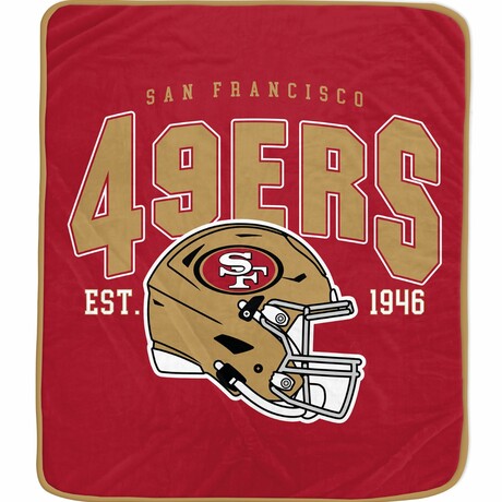 Vintage Arch Block Blanket // San Francisco 49ers