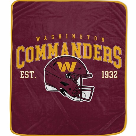 Vintage Arch Block Blanket // Washington Commanders