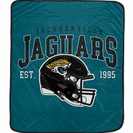 Vintage Arch Block Blanket // Jacksonville Jaguars