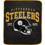 Vintage Arch Block Blanket // Pittsburgh Steelers